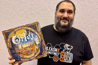 Jorge Barroso, Publisher at Perro Loko Games from Spain, presents the game Orloj