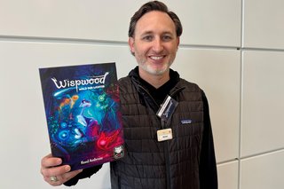 Reed Ambrose, author of Wispwood, from CGE Publishing, Czech Republic, presents his game