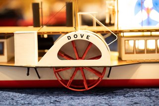 Vielfalt ist Trumpf: Neben Schiffsmodellen mit Schraubenantrieb gibt es auch solche mit Schaufelrädern.