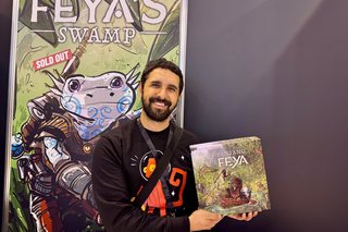 José Manuel Álvarez S., Sales and Licensing Manager at Fractal Juegos from Chile, presents the game Feyas Swamp