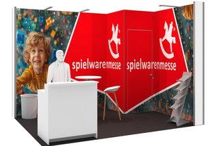 Ein Rendering des Standbaupakets "PREMIUM"